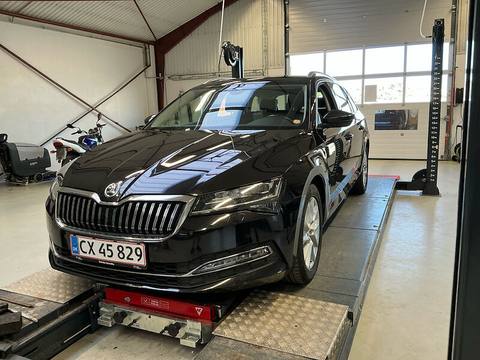 Skoda Superb 2020 z Danii