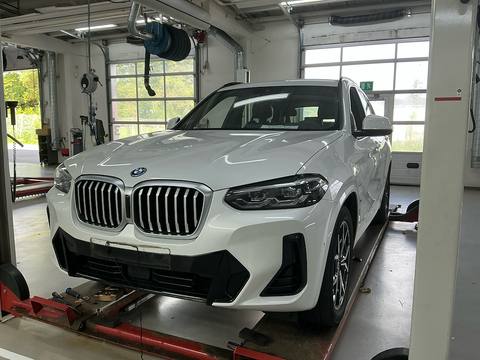BMW X3 2022 z Danii