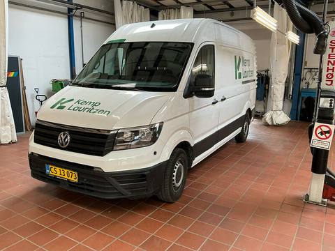 Volkswagen Crafter 2020 z Danii