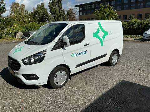 Ford Transit Custom 2021 z Danii