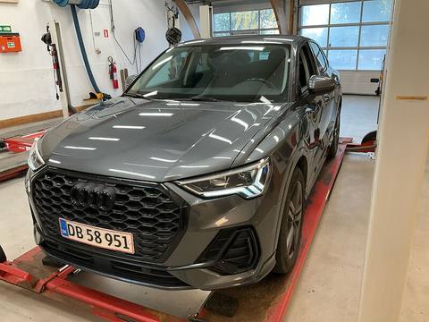 Audi Q3 Sportback 2021 z Danii