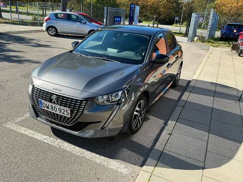 Peugeot 208 2023 z Danii