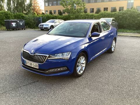 Skoda Superb 2023 z Danii
